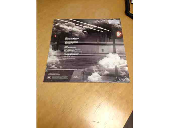 Signed Wallflowers Drumhead and Wallflowers Vinyl