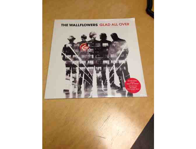 Signed Wallflowers Drumhead and Wallflowers Vinyl