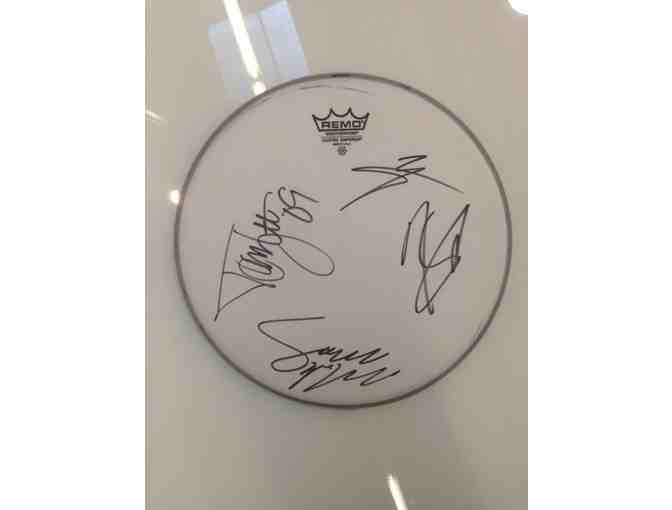 Motley Crue Drum Head- Signed by the whole band