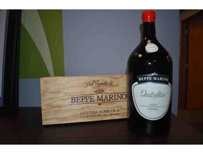 1-3LT Bottle of Beppe Marino - Quattrofilari NIZZA Riserva - Photo 1