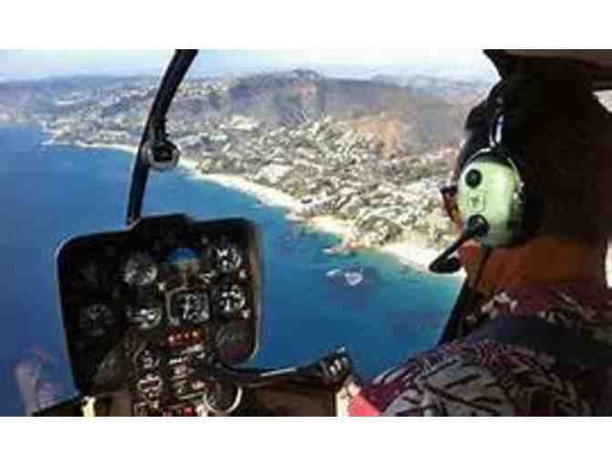 15 Minute Helicopter Ride - Newport Beach Tour For 2