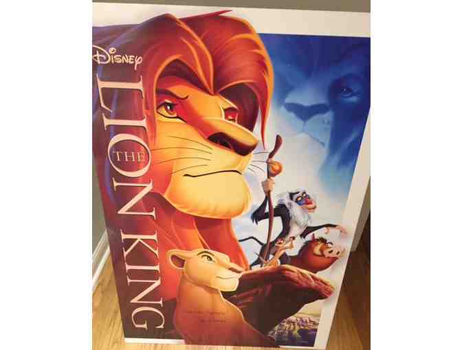 Filmmaker and Author Don Hahn - Autographed Book Copies and Lion King Poster