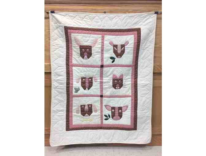 Brubaker's Quilts Lap Quilt (Animals)