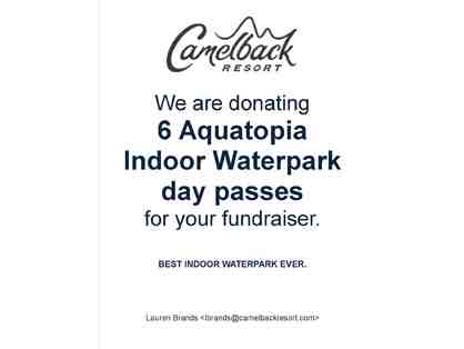 Camelback Resort (6) Aquatopia Indoor Waterpark Tickets