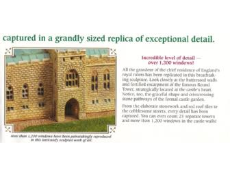 Danbury Mint Windsor Castle Collectible Model