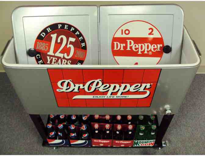 TURN BACK THE CLOCK with this Dr Pepper cooler!