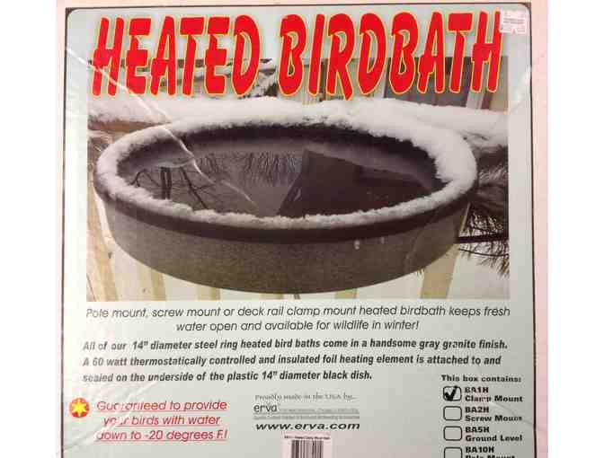 Heated Birdbath