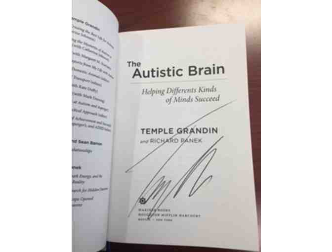 The Autistic Brain by Temple Grandin (Signed)