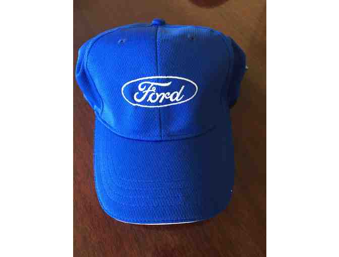 Ford Caps, T-Shirts and Mustang Can Cooler Set