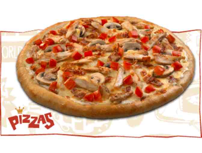 Topper's Pizza Large Pizza Gift Certificate