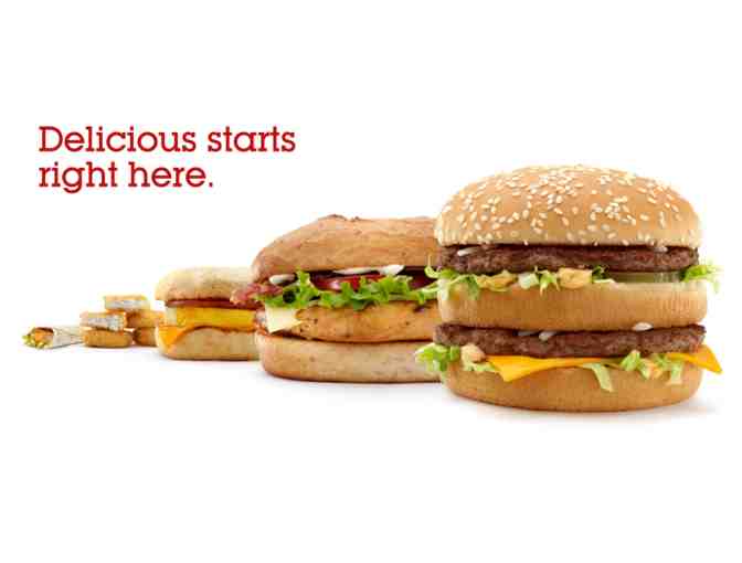 McDonald's $25 Gift Certificate