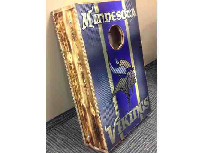 Deluxe Vikings Bean Bag Board & Accessories