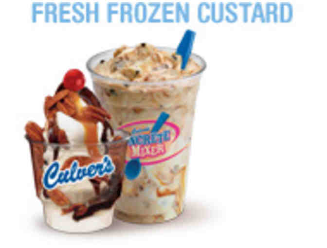 Culver's $25 Gift Certificate