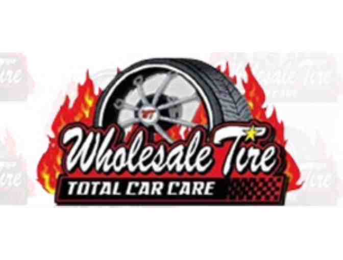 Wholesale Tire Oil Change Certificate (Item 1)