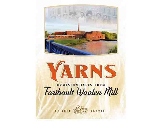 'YARNS: Homespun Tales from the Faribault Woolen Mill' Book & Wool Scarf