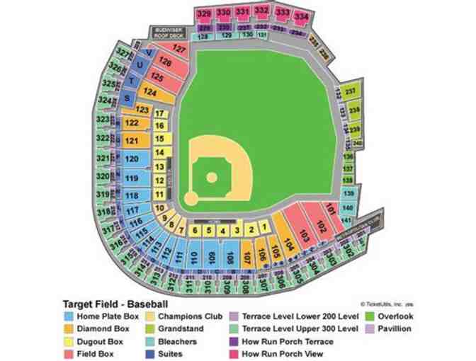 4 Tickets: Twins v. Rockies, Target Field ( Saturday, June 25 @ 1:10 p.m. ) - Photo 2