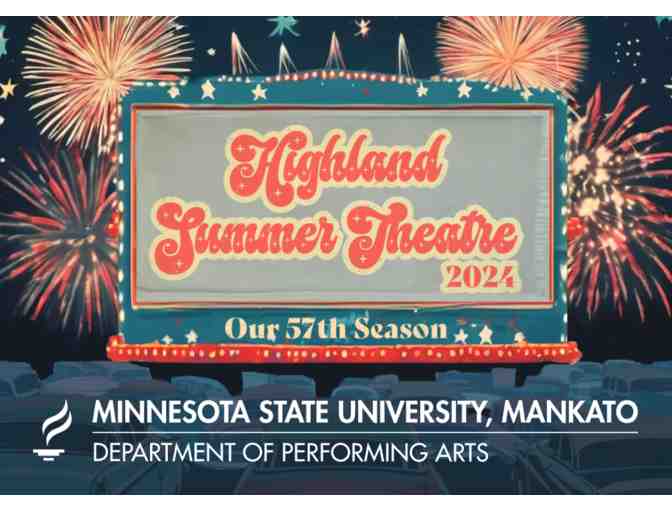 MSU-Mankato Department of Theatre & Dance: 2 Tickets - Photo 1
