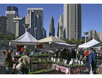 San Francisco Shop and Taste for 10 . Historic Ferry Building Marketplace via Vallejo BayLink Ferry