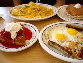 Breakfast for Two at Vacaville IHOP