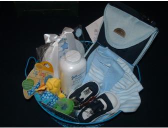 It's A Boy: Baby Boy Gift Basket