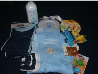 It's A Boy: Baby Boy Gift Basket