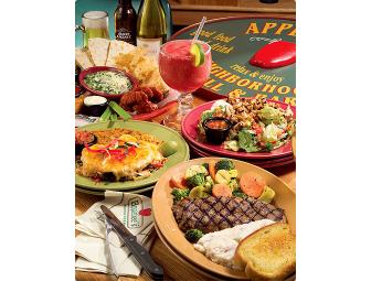 Applebee's Neighborhood Grill & Bar, TWO $10 Certificates Toward Dining #1