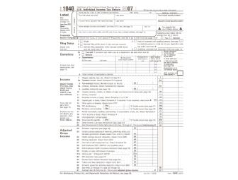 H&R Block Individual Tax Return