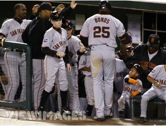 San Francisco Giants! 4 Lower Field Box Seats with Your Own Scoreboard Message Greeting!
