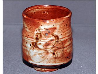 Stoneware Cup by Japanese Potter, Artist Masakazu Kusakabe