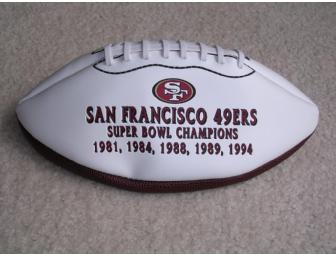 Patrick Willis (SF 49ERS) Laser Autographed Football