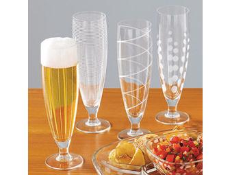 Mikasa Cheers Pilsner 16 oz. Glasses, Set of 4