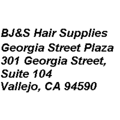 Brenda Gums, BJ&S Hair Supplies