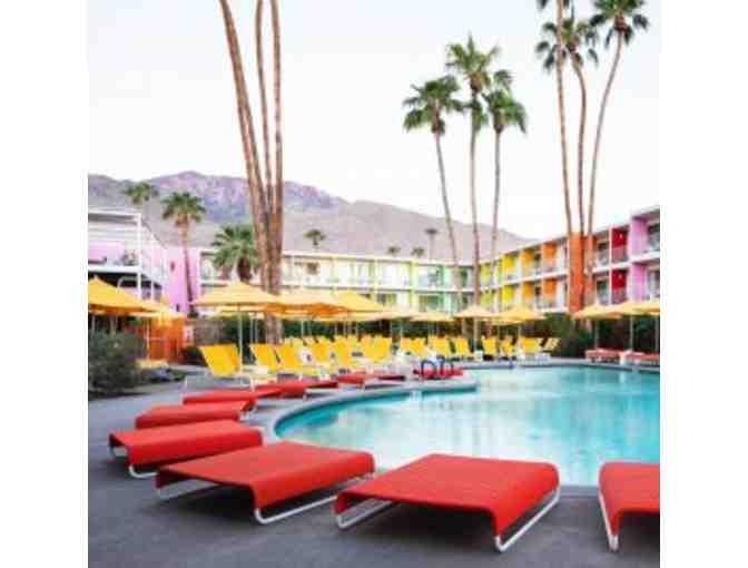 The Saguaro Palm Springs two-night stay in a Pool View Room
