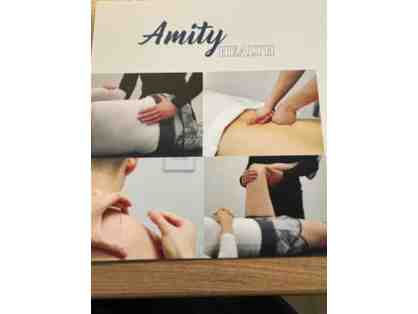 60 minute massage therapy from Amity Health