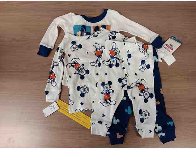 Mickey Mouse pyjamas, Sherrifs hat and toy - Photo 1