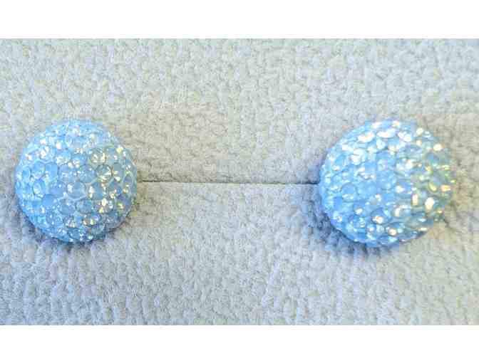 Hillberg & Berk 10mm Sparkle Ball Stud Earrings. - Photo 1