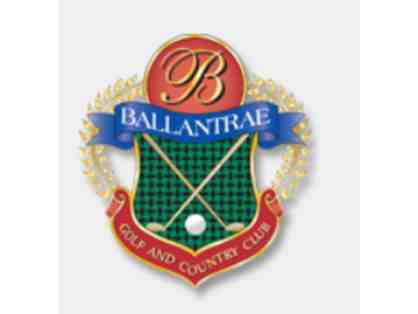 Ballantrae Golf Club round of golf for 4