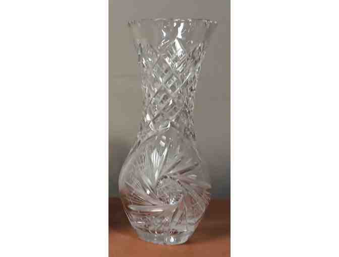 Stunning Lead Crystal Vase - Photo 1