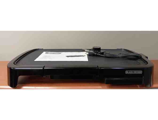 Black & Decker Electric Griddle with Removable Temperature Probe - Photo 1