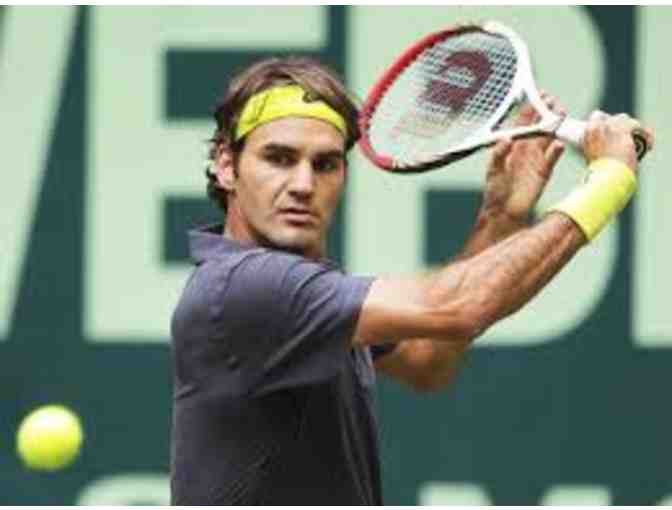 Roger Federer Match Worn & Signed Jersey