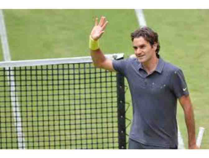 Roger Federer Match Worn & Signed Jersey
