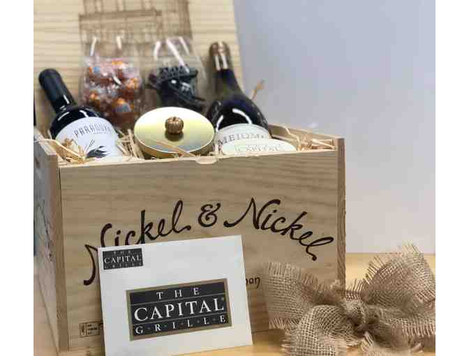 Capital Grille wine gift basket