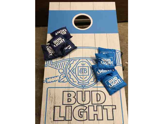 Bud Light corn hole game set