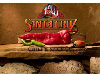 Santa Cruz Chili & Spice Gift Basket with Gift Certificate