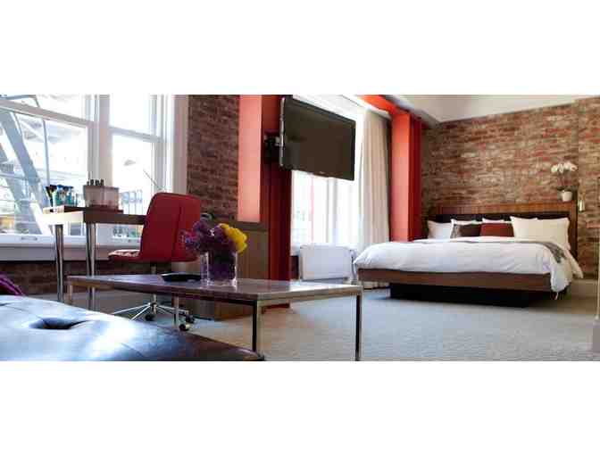 One Night Stay at Mystic Hotel + Dinner at the Burritt Room