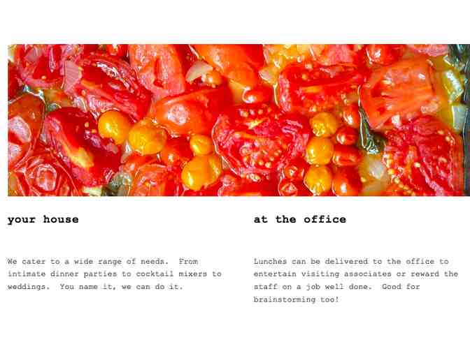 Bernal Bites Gift Certificate with Private Chef Dinner