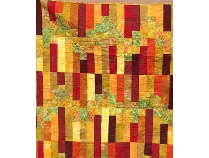 1 NEW ITEM! A Labor of Love! 'Zen Tangle' 60 x 60' quilt by Cher Hurney