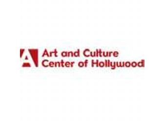 One-Year Family-level membership at the Art and Culture Center of Hollywood