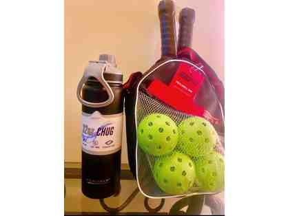Official ESPN Pickleball Gear and one 32 oz Formfit Stainless Steel Water Bottle