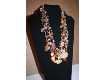Chunky Multi-Color Stone Necklace